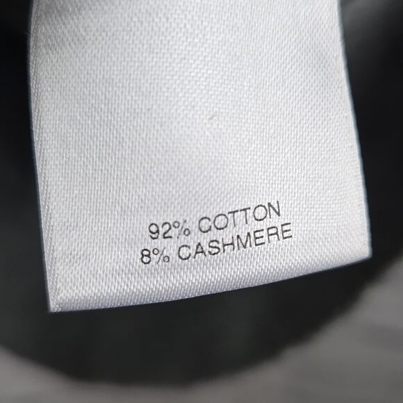 Men Cremieux Sweater Vest V-Neck Soft Cashmere Blend Gray Heather Preppy Classic - Picture 4 of 9